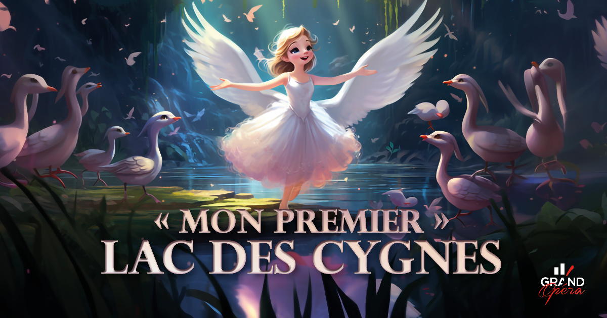 Illustration. Palais des Congrès Liège. Mon Premier Lac des Cygnes. Présenté par Grand Opéra Productions. 2025-05-02